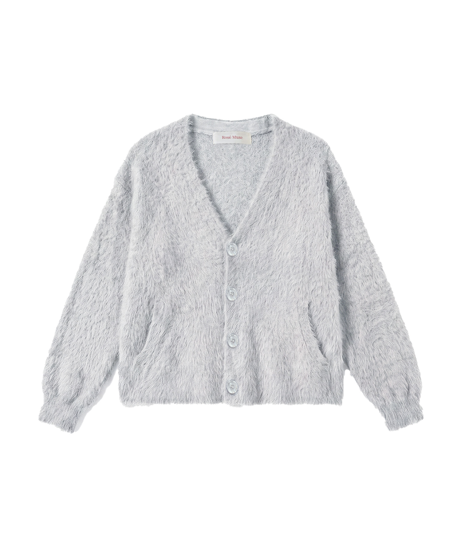 Shaggy oversized cardigan
