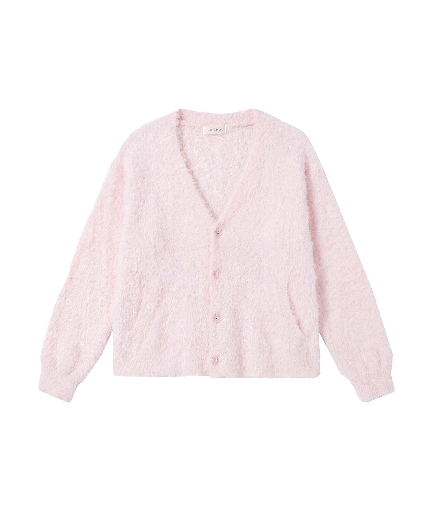 Shaggy oversized cardigan