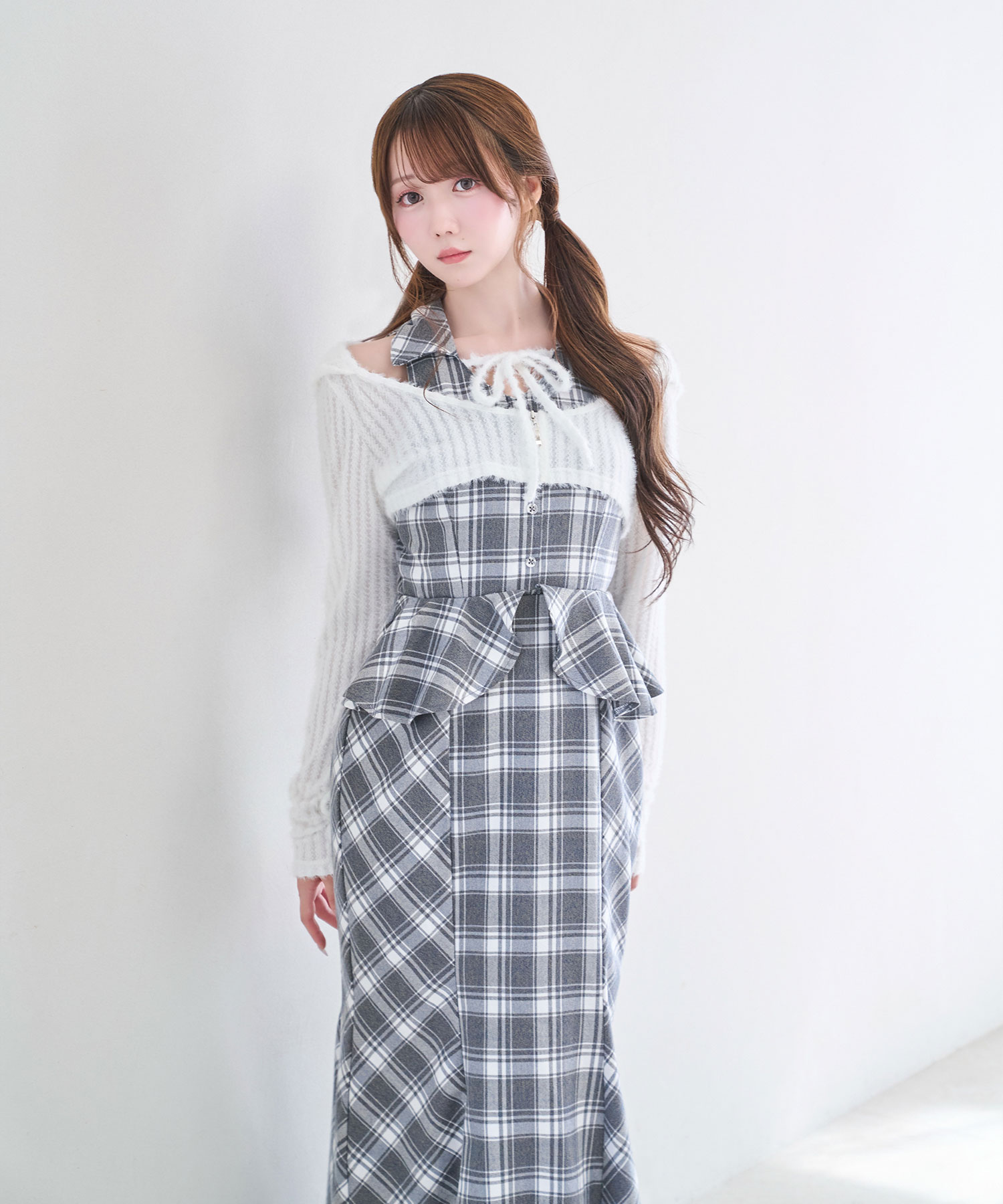 Peplum mermaid dress hoodie set