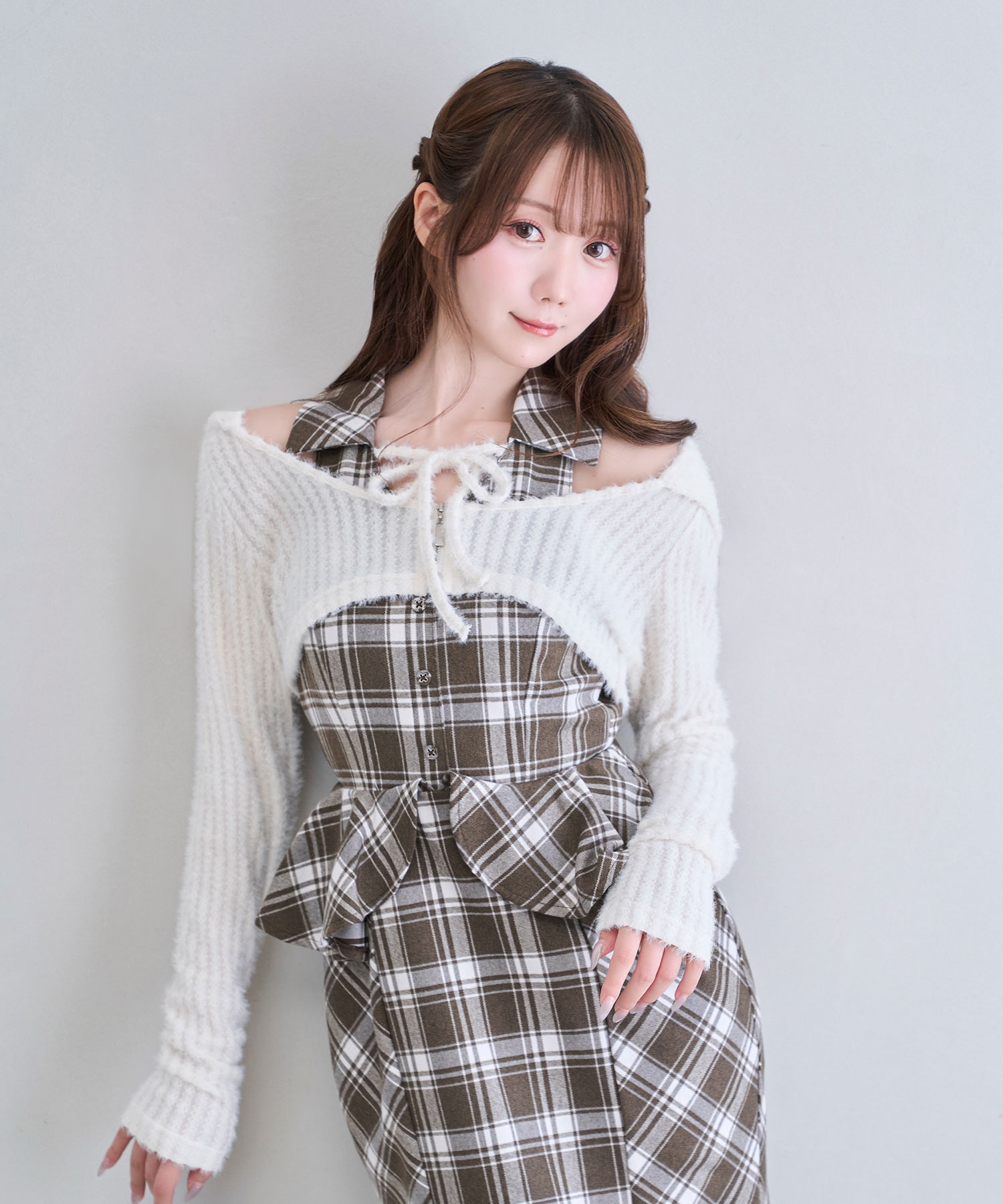 Peplum mermaid dress hoodie set