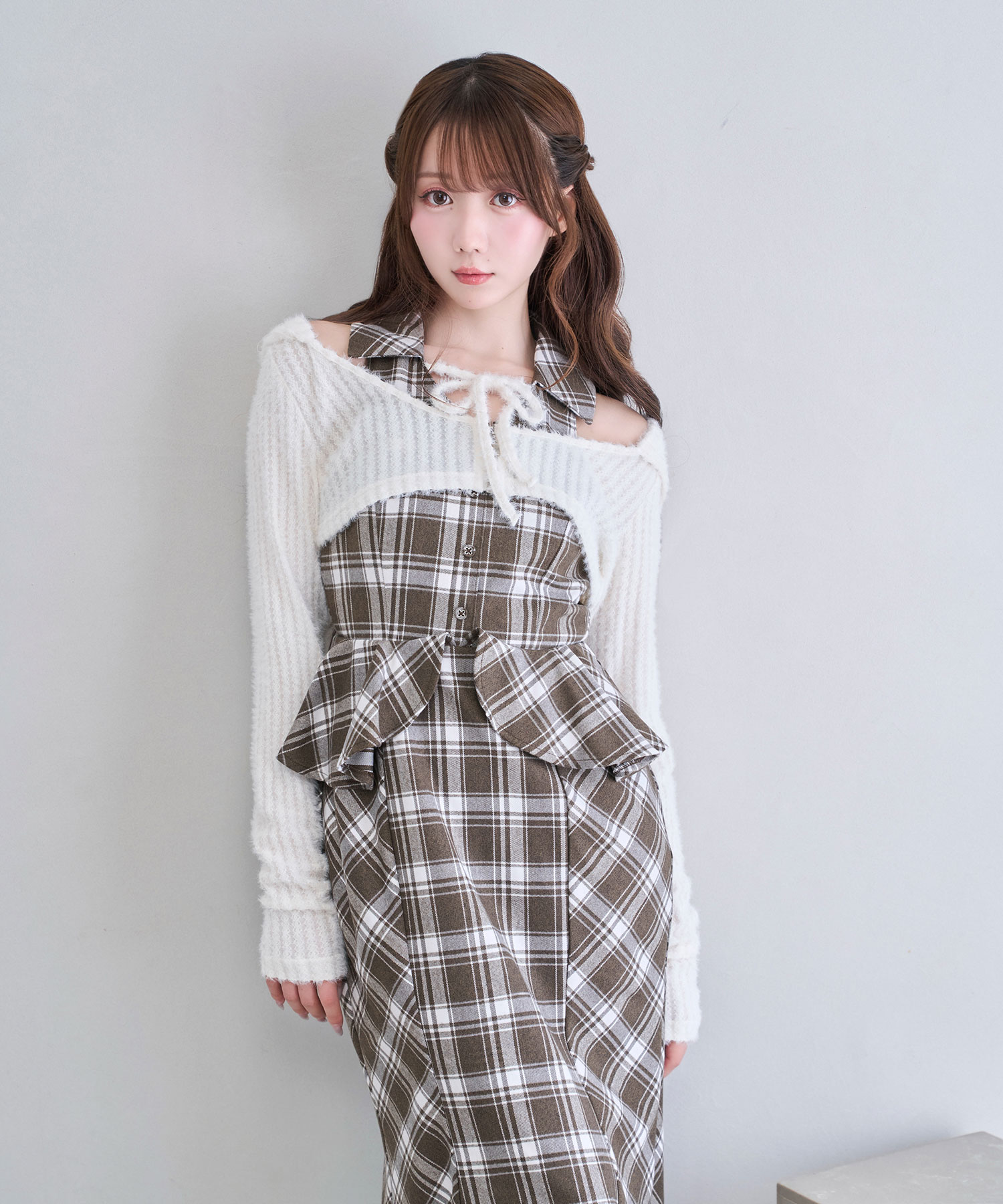 Peplum mermaid dress hoodie set