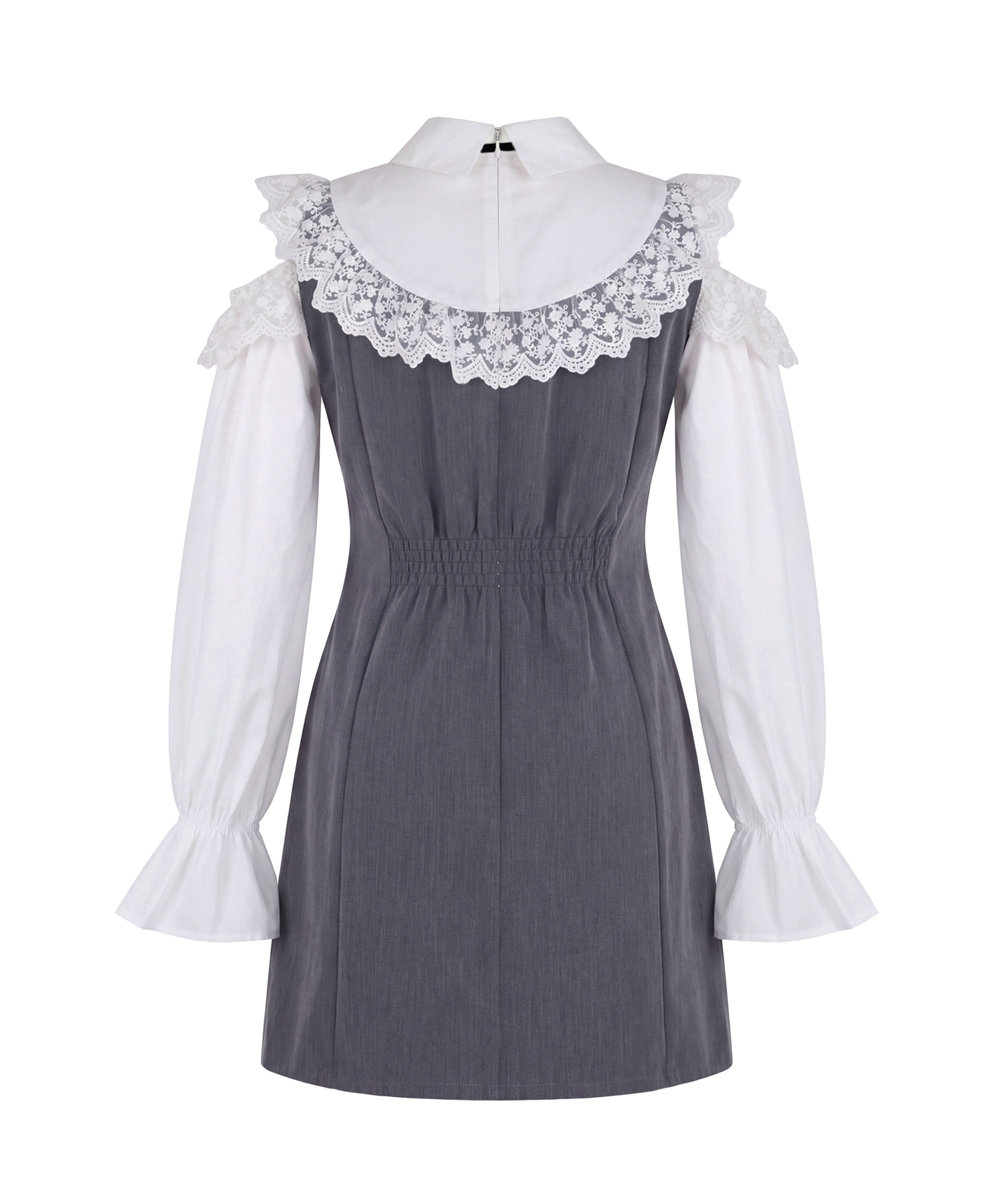 Open shoulder bicolor o/p