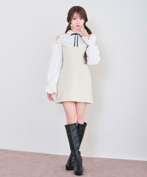 Open shoulder bicolor o/p