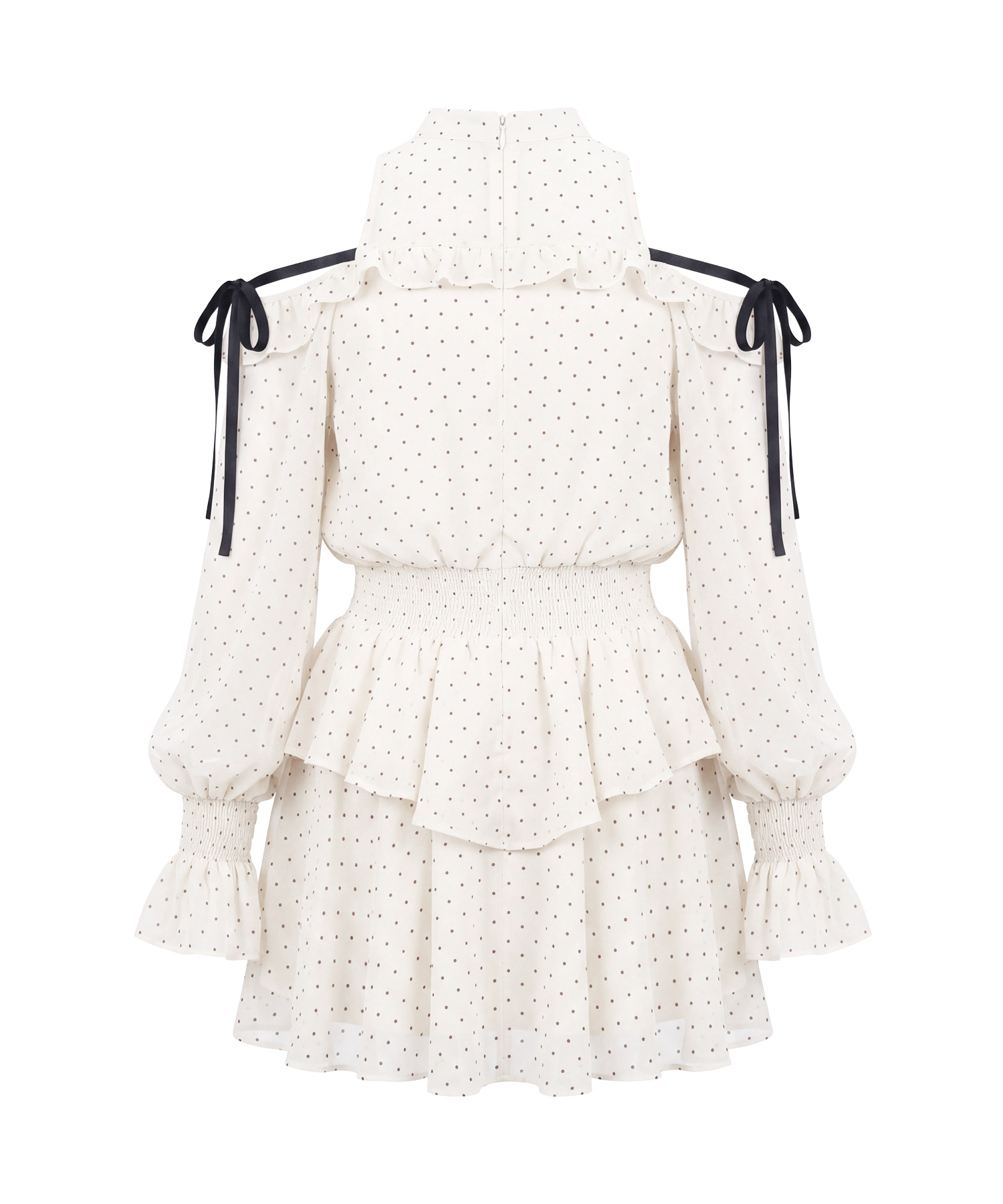 Dot chiffon ribbon mini o/p