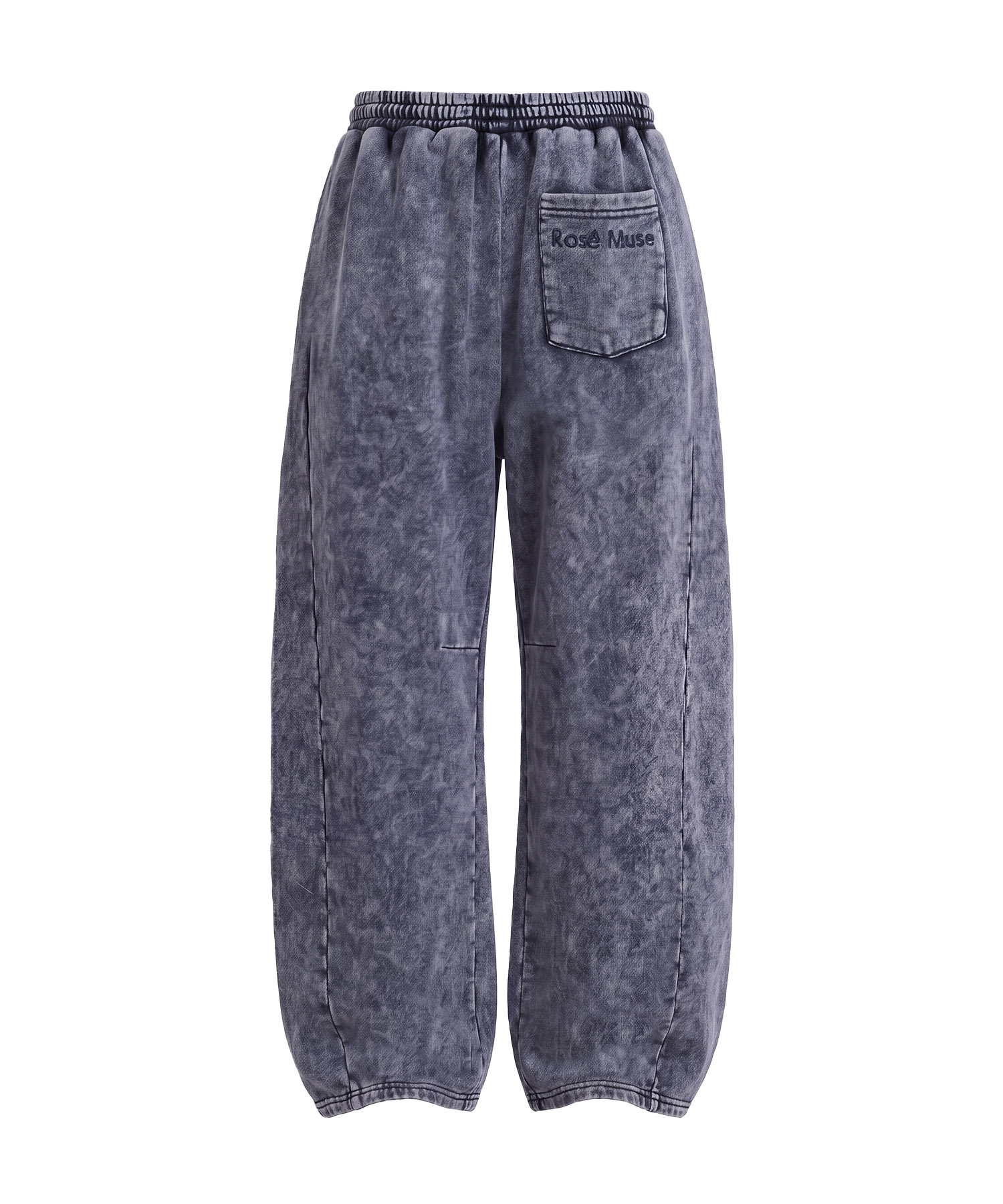 Chemical washed sweat pants