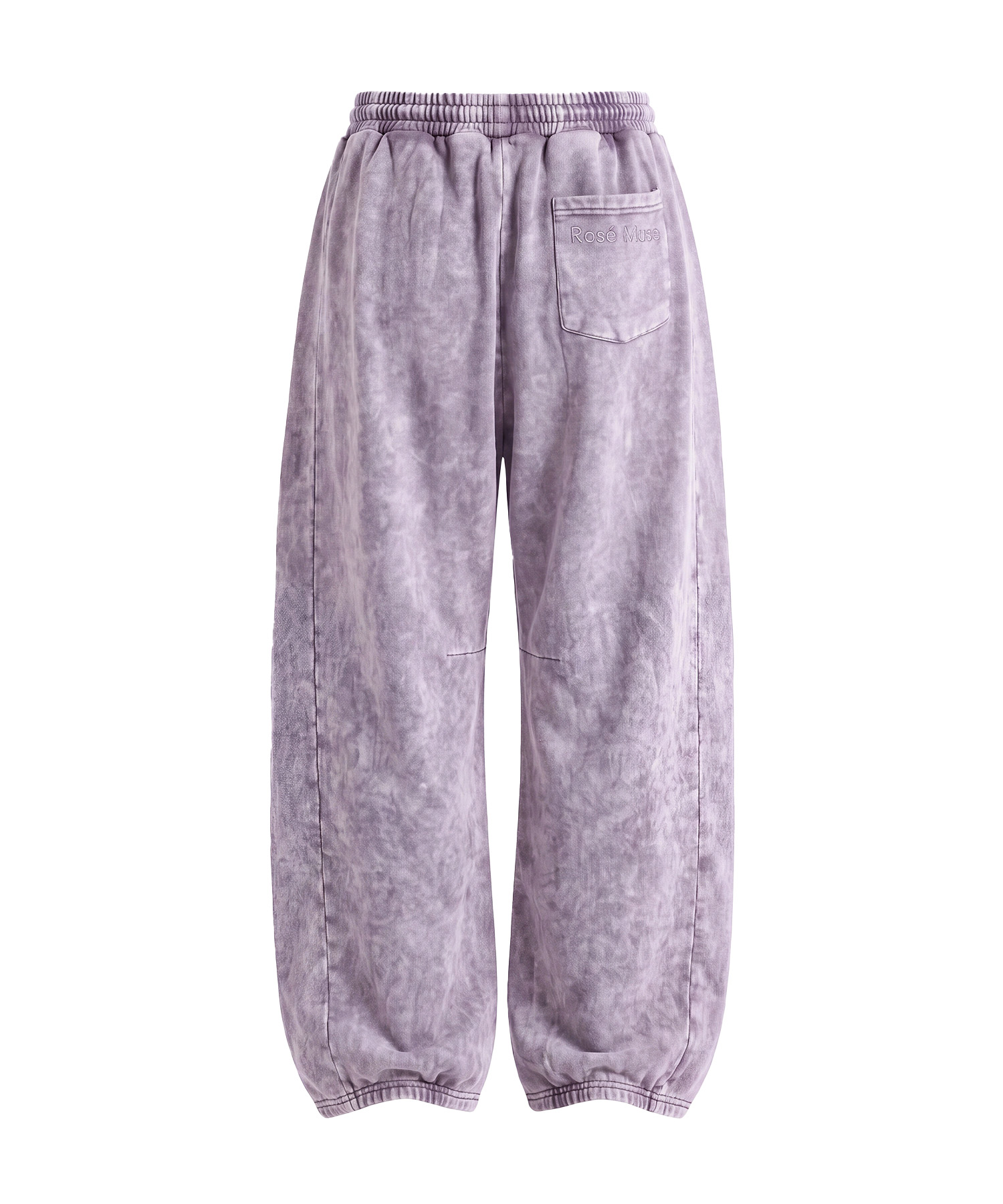 Chemical washed sweat pants
