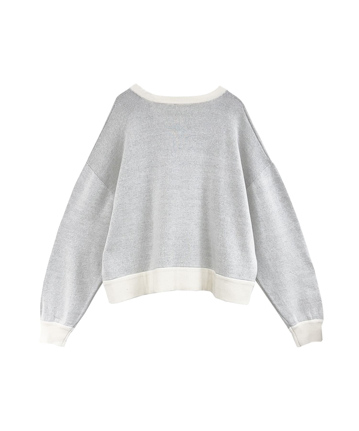 UNISEX トイプードルジャガードニット / アイボリー