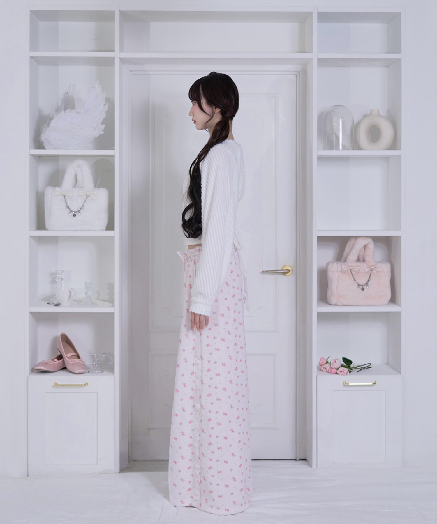 Heart アップリケパンツ