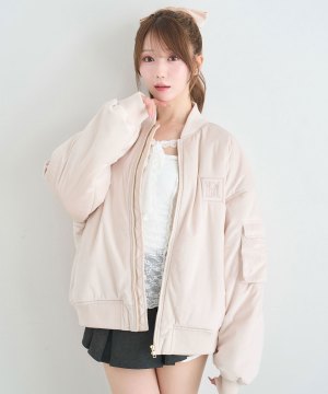 Velour blouson
