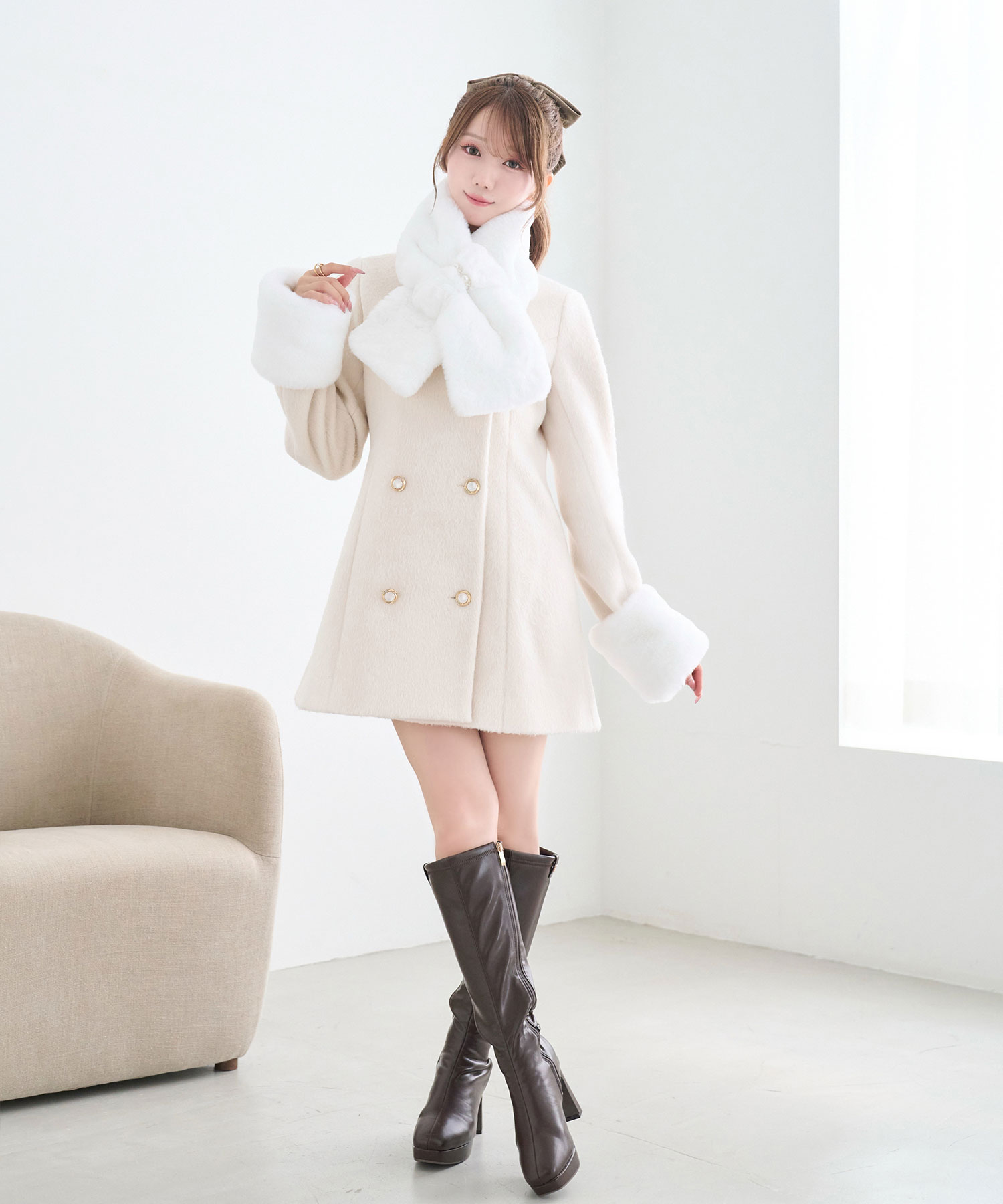 Tippet set coat