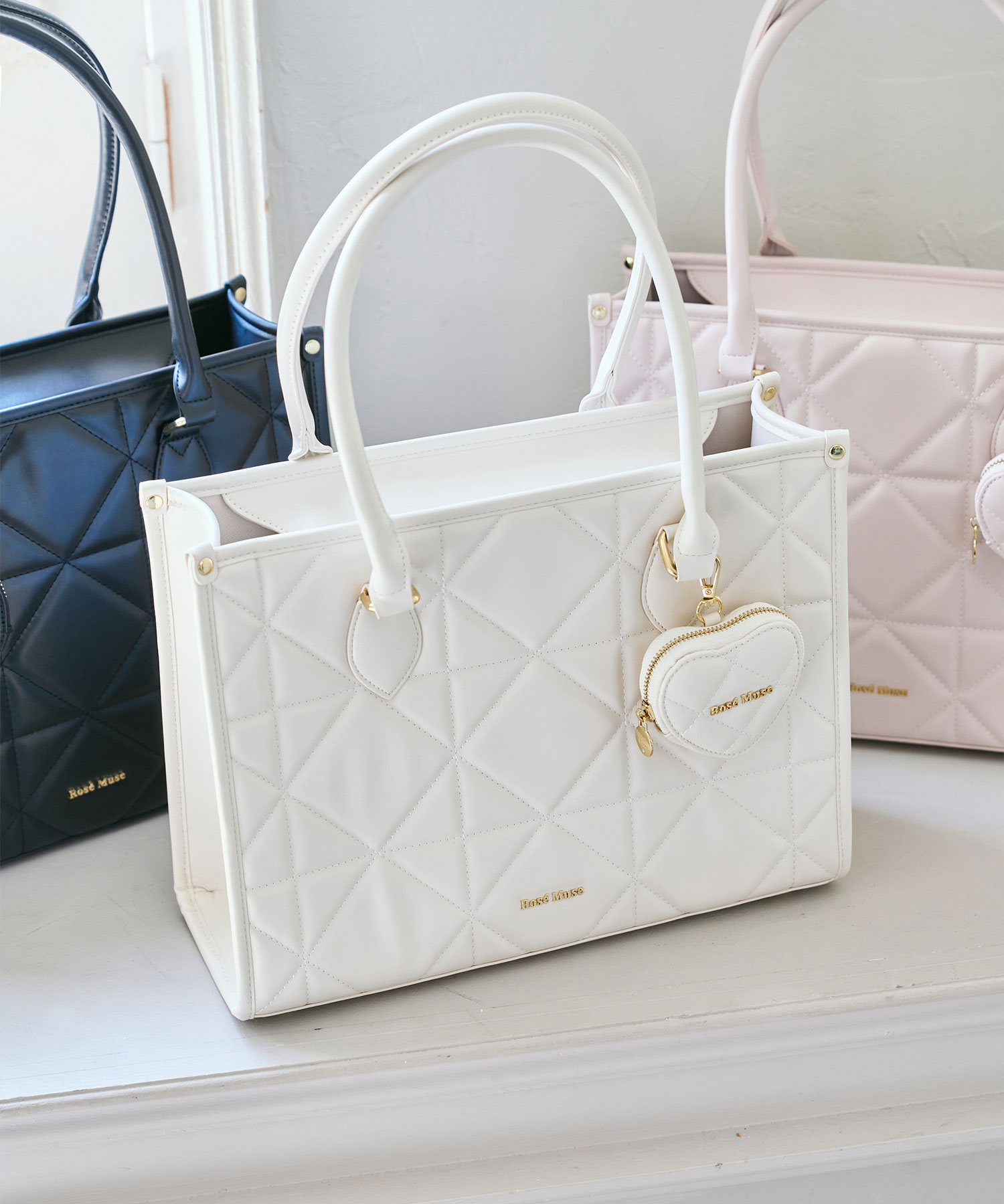 Quilting tote bag L