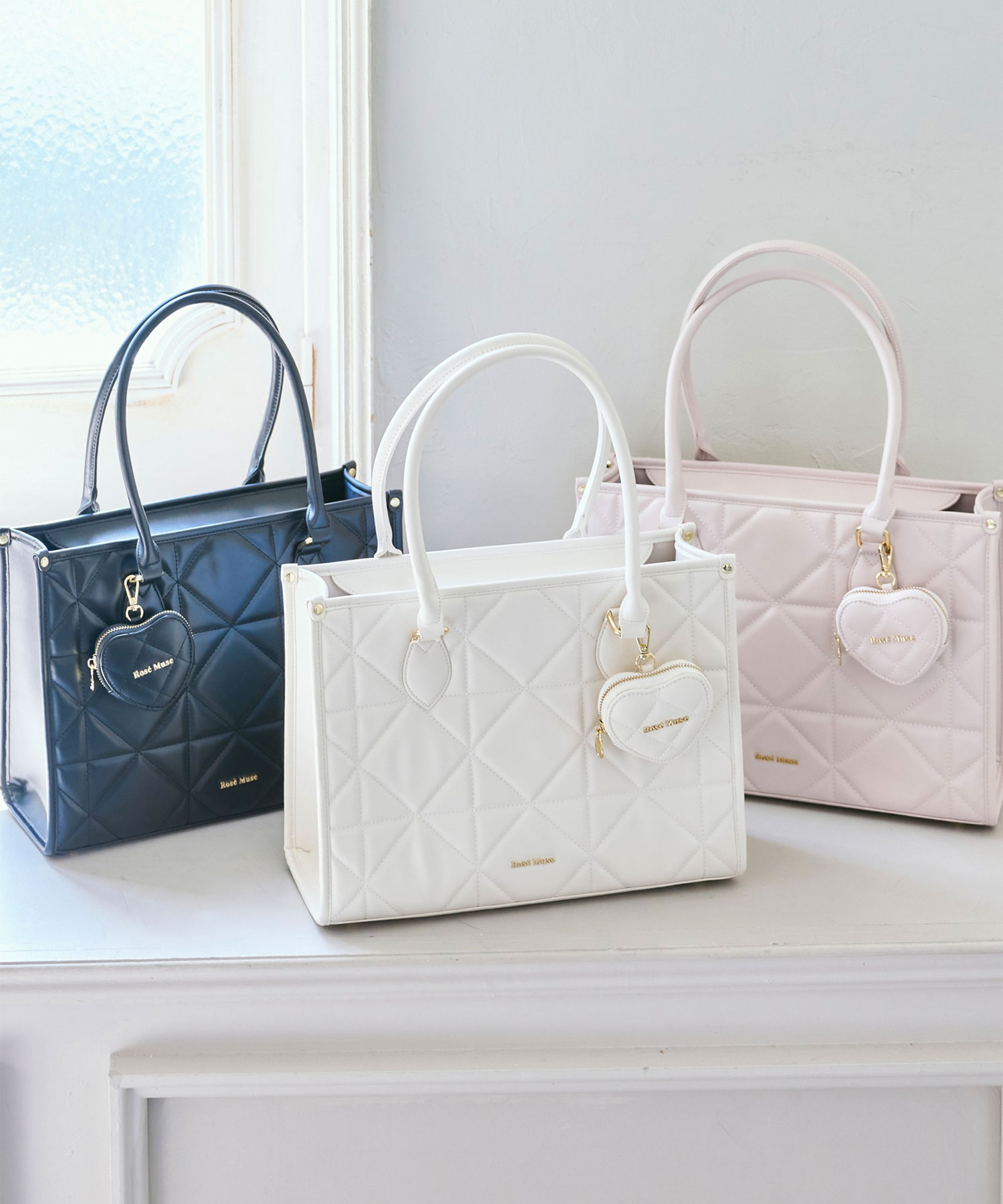 Quilting tote bag L