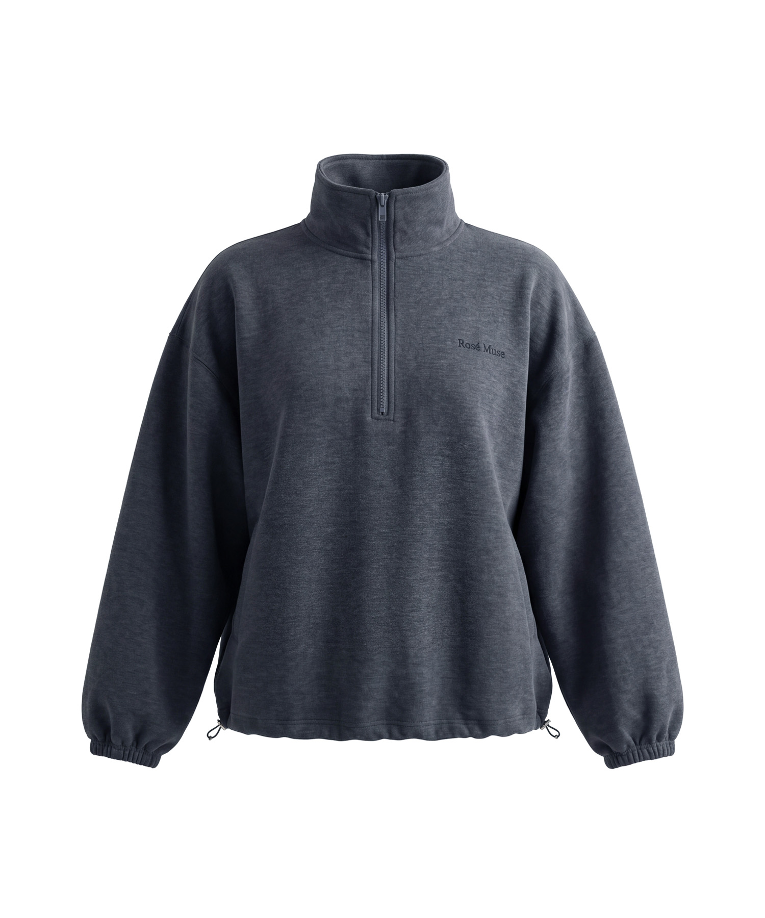 Mochi mochi halfzip tops