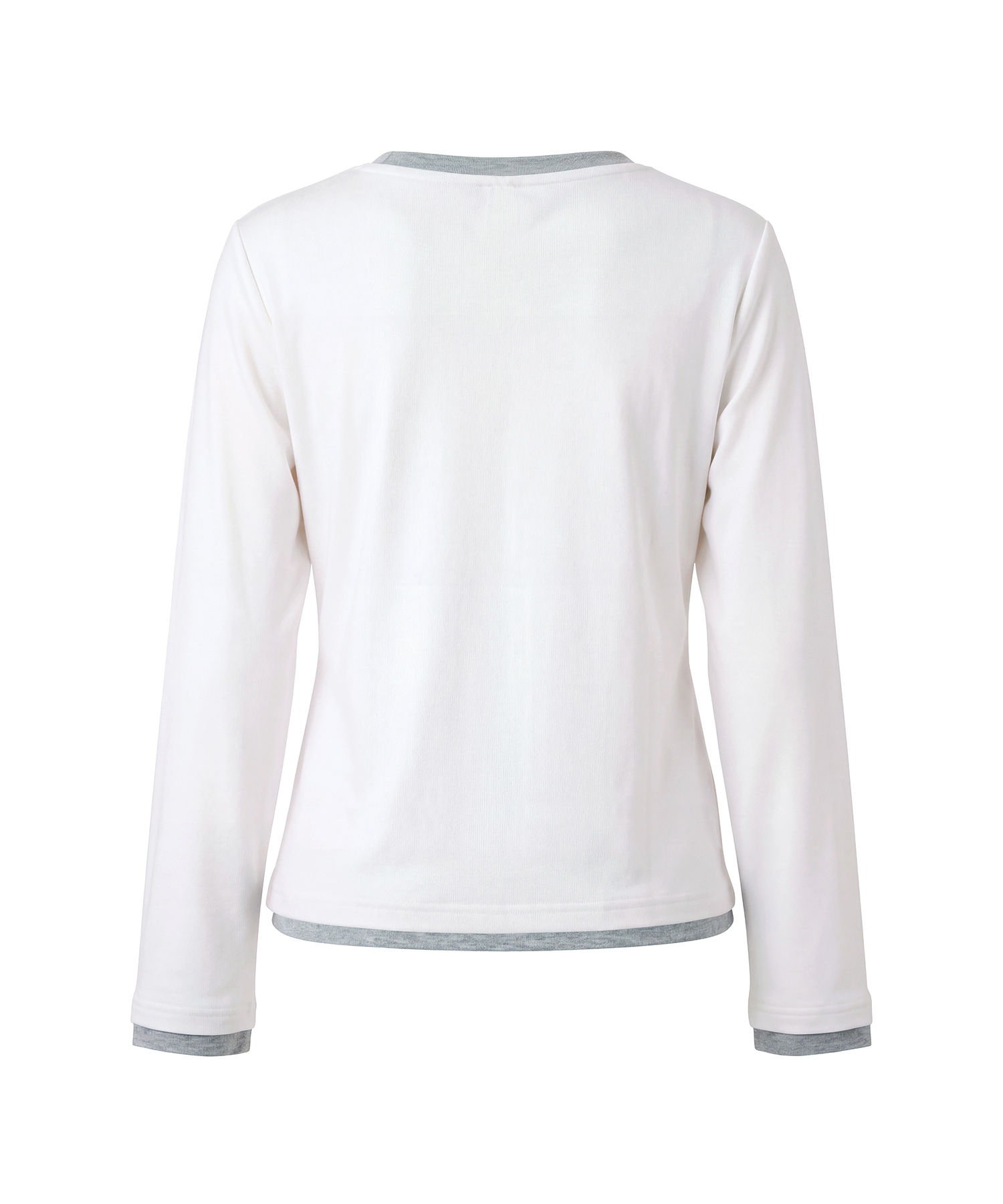 Bicolor layered tops