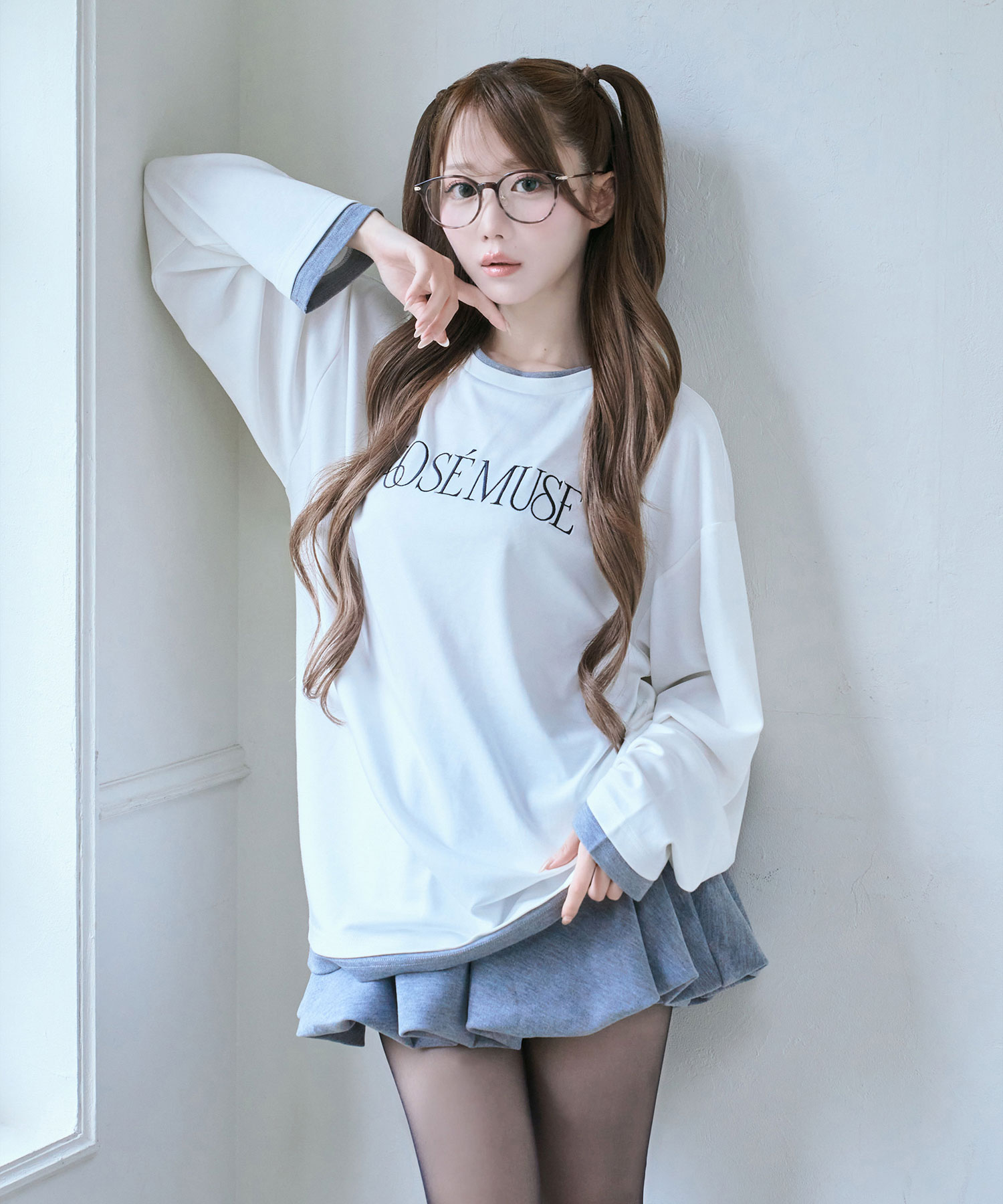 Layered long sleeve-T