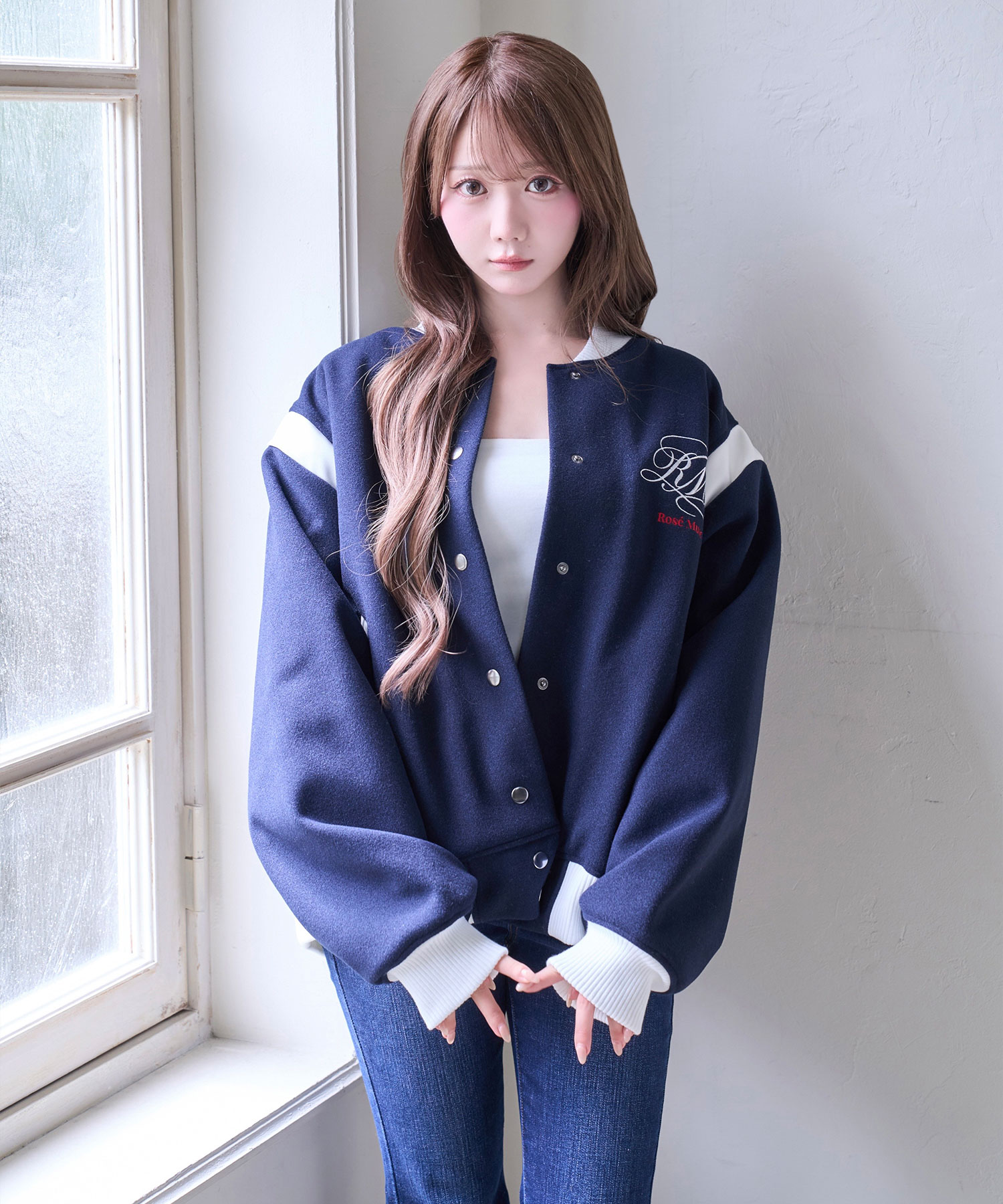 Embroidery stadium jumper