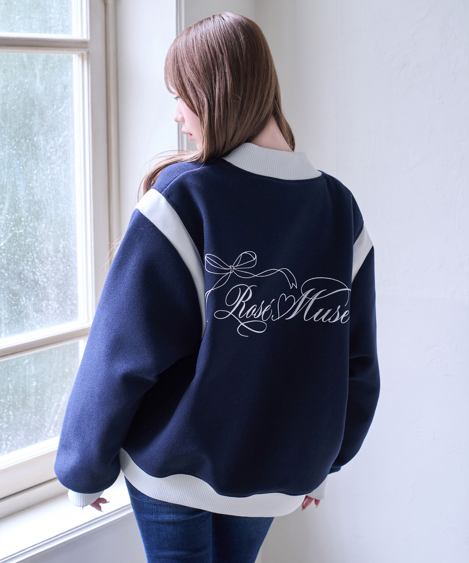 Embroidery stadium jumper
