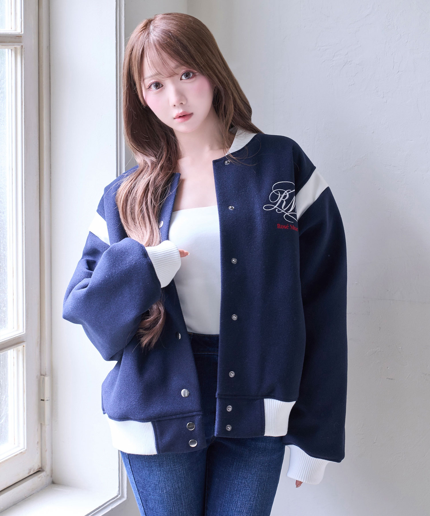 Embroidery stadium jumper