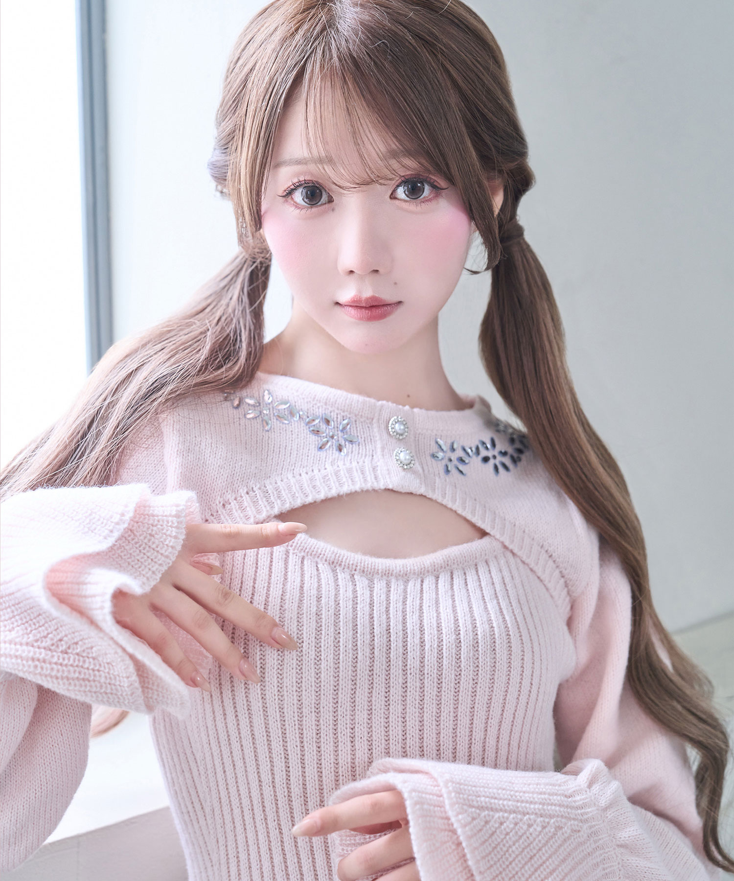 Bijou bolero knit o/p set