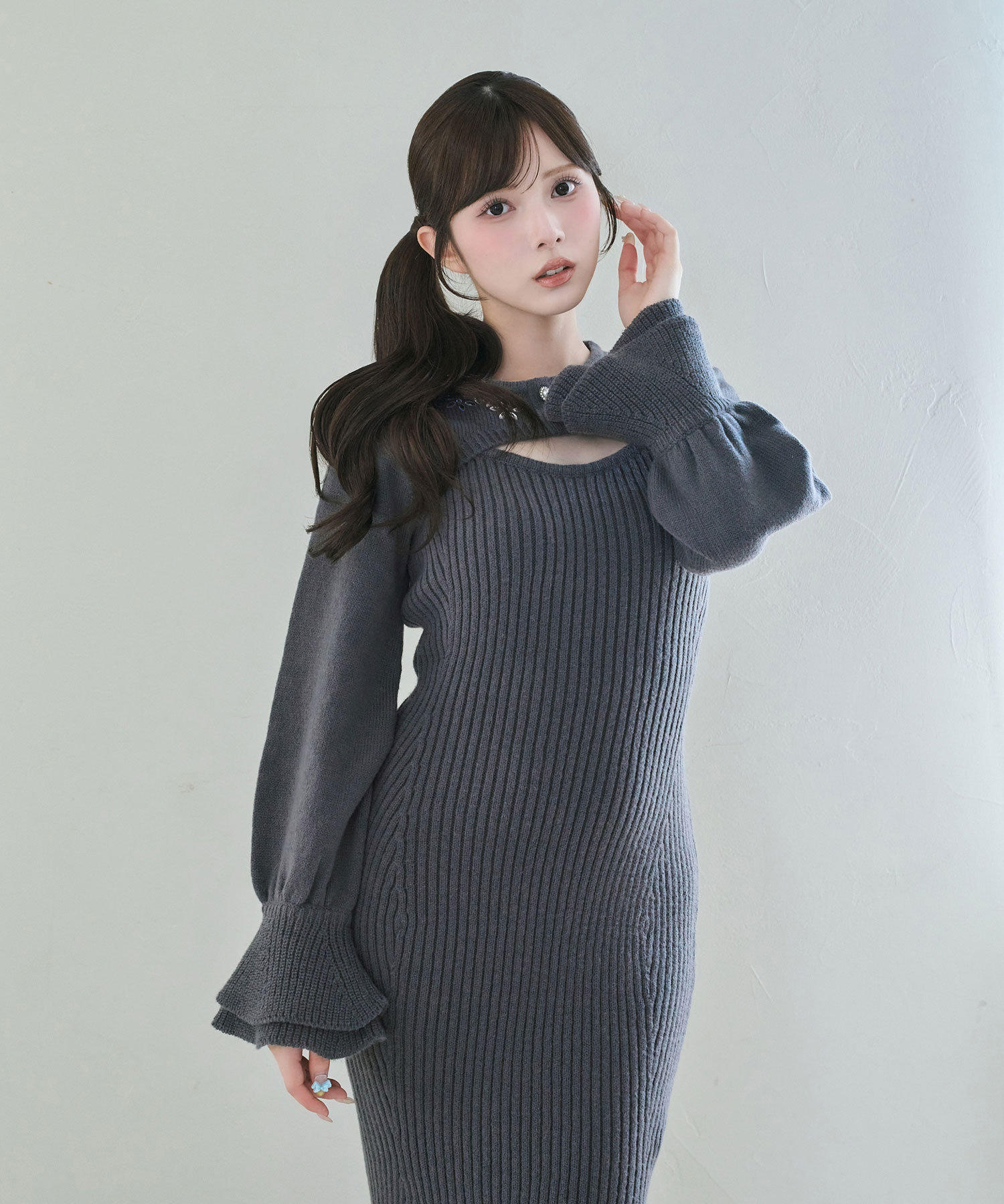 Bijou bolero knit o/p set