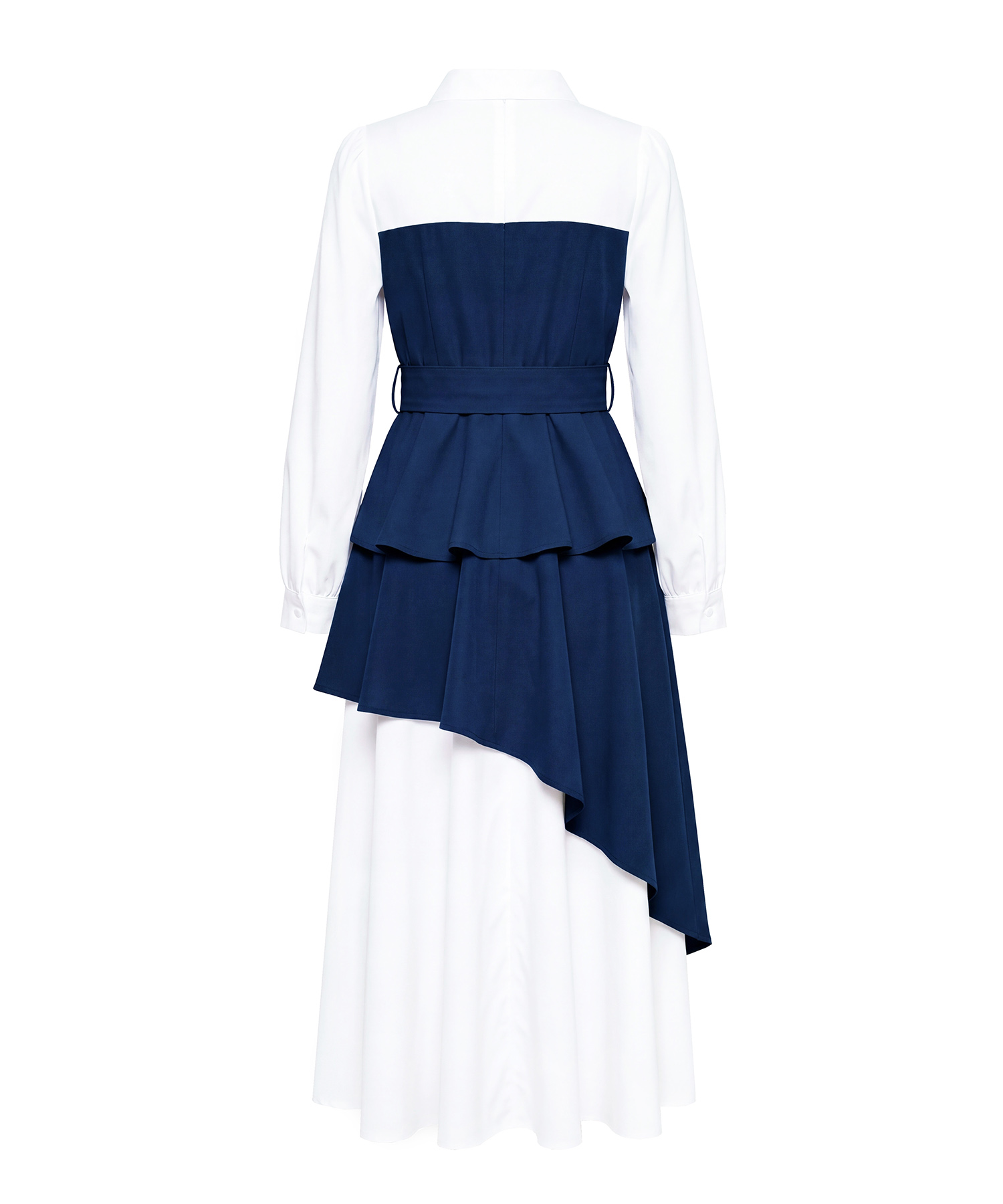 Shirt layering style dress